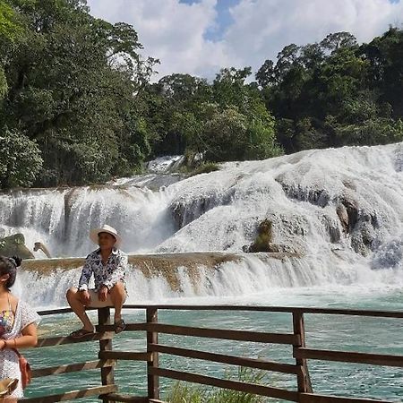 Posada Tzeltal Arroyo Agua Azul 外观 照片