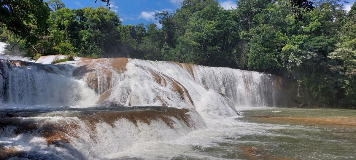 Posada Tzeltal Arroyo Agua Azul 外观 照片